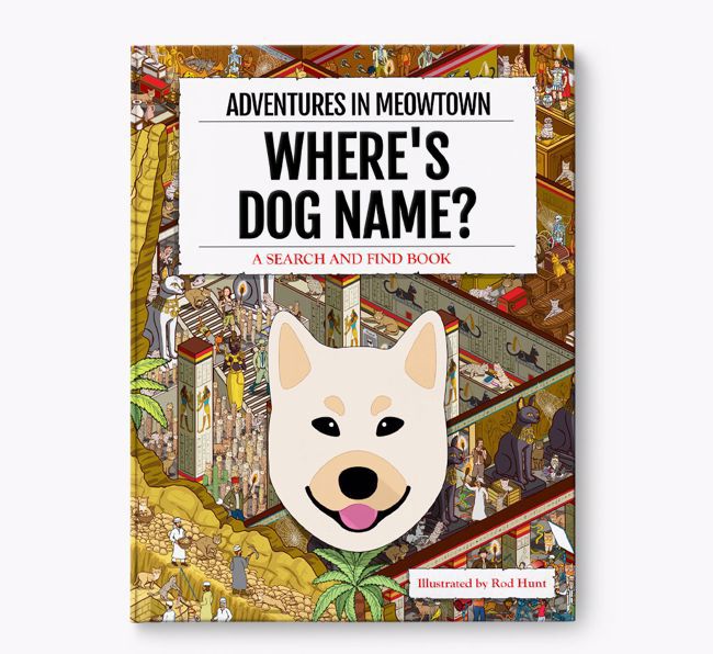 Personalised Norwegian Buhund Book: Where's Norwegian Buhund? Volume 2